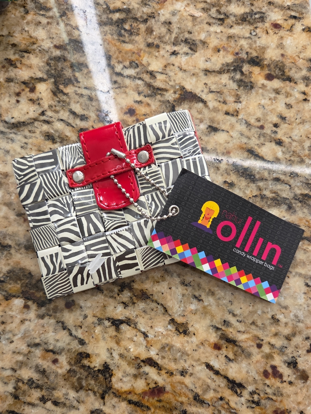 Nahui Ollin Candy Wrapper Card Case